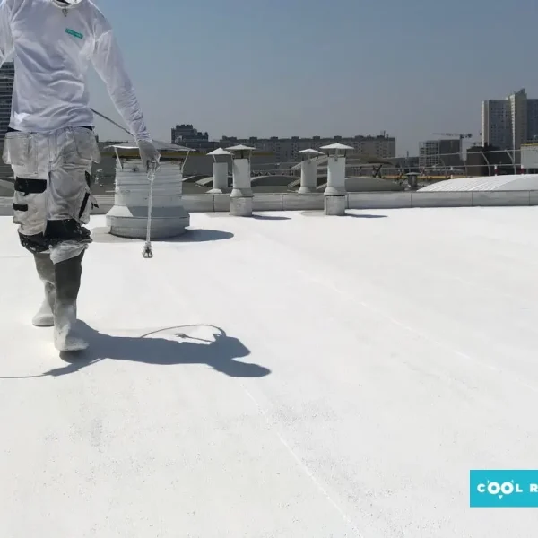 Application peinture Cool Roof