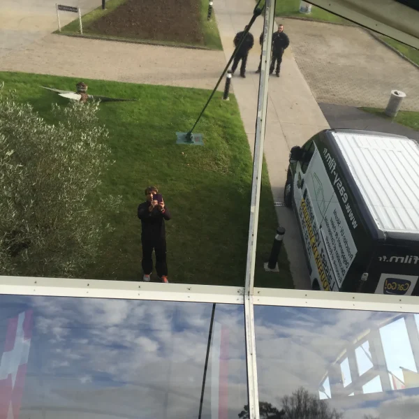 Easy Film - Pose de film sur vitrage - Musee C-47 - Vue finale