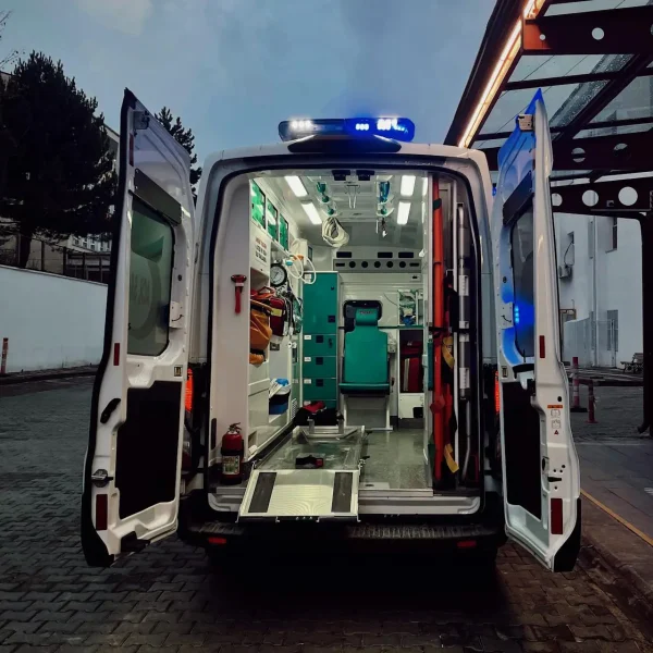 Film sécurité pour ambulance