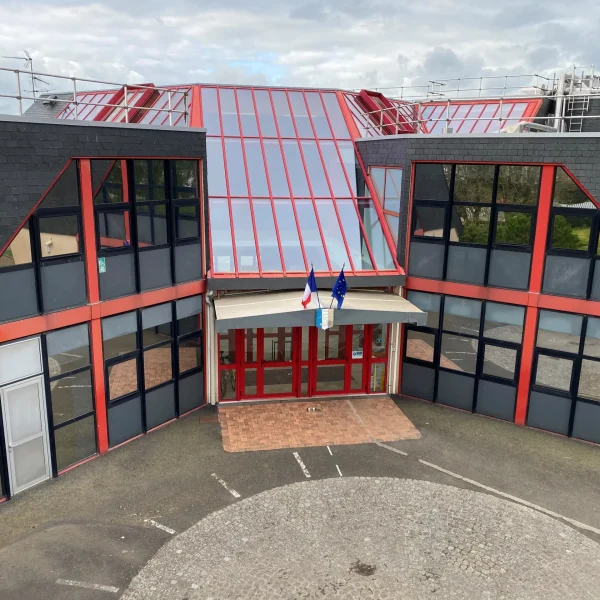 pose de film solaire - ecole saint sever 2